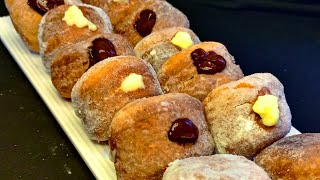 طريقة عمل دونات محشي ?The way stuffed donuts work