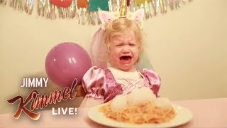 YouTube Challenge – Hey Jimmy Kimmel, I Made Spaghetti and Snowballs