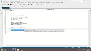 Check whether a string is palindrome or not  in c#