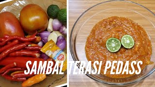 Sambal Terasi Pedas Mantap