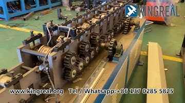 What Is Volume Control Damper Blade Roll Forming Machine ? Air Duct VCD Blade Making Machine