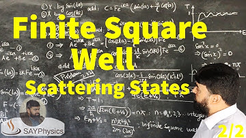 L18.2 The finite square well: scattering states