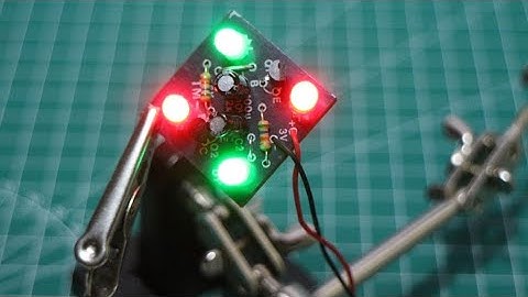 BC547 Project #1 Flip Flop | Simple Blinking LED Circuit | How to Make LED Flasher