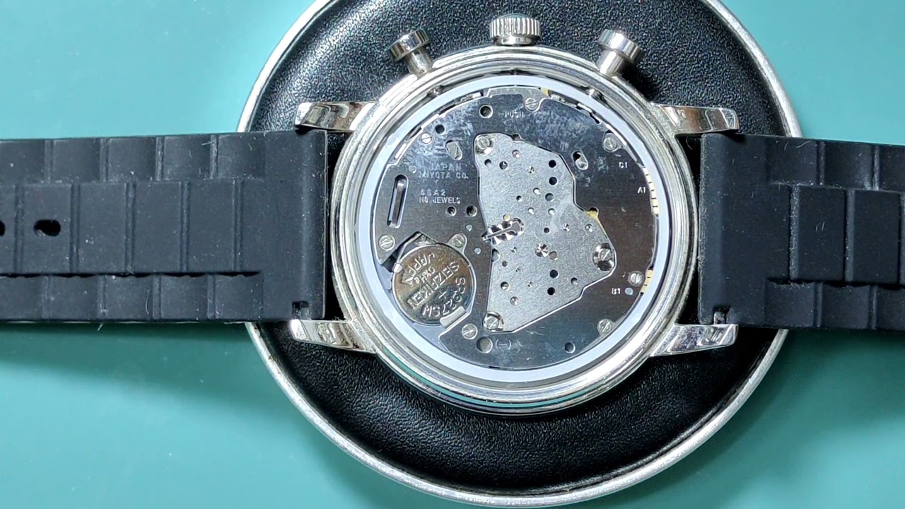 Timex Chronograph Battery Replacement..