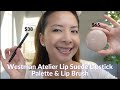 Westman Atelier Lip Suede Lipstick Palette & Lip Brush Wear Test & Review | Tiana