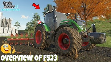 Farming Simulator 23 Overview || New Maps In Fs23