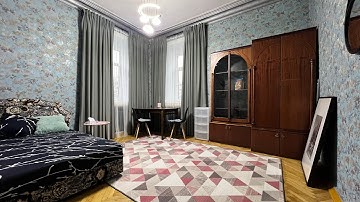 A room (25 sq.m) for rent in a 5R apartment near Park Kultury subway (2 minutes by foot). RED LINE!