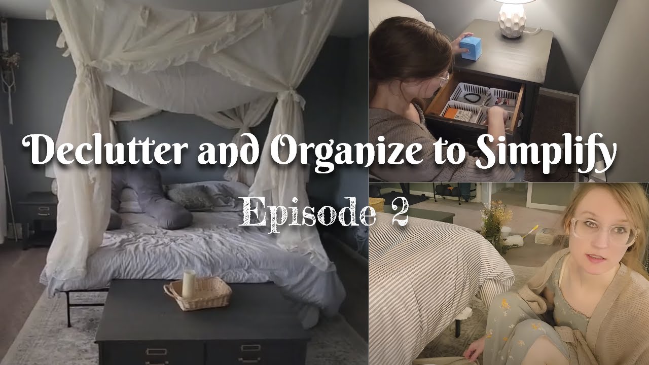Declutter and Organize Our MASTER BEDROOM with Me! - YouTube