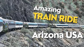 Amazing Train Ride in Clarkdale Arizona | Verde Canyon Railroad