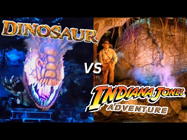 Disney vs. Disney: Indiana Jones and Dinosaur