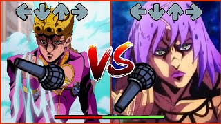 Giorno vs Diavolo but is Friday Night Funkin ( FnF meme)