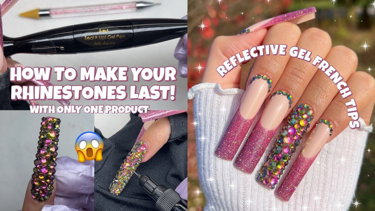 Who Has the BEST Rhinestone Glue Gel?  Makartt, Apres, Kiara Sky, & Daily  Charme 