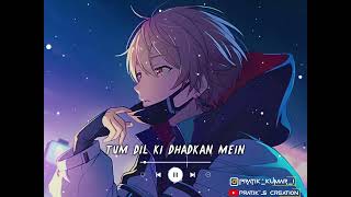 Tum Dil Ki Dhadkan Mein (Reprise)(SLOWED REVERB) - JalRaj |Dhadkan |2024 Version| PRATIK'S CREATION