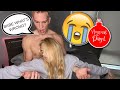 SCREAMING IN PAIN AND THEN "PASSING OUT" PRANK ON MY BOYFRIEND!! *CUTE REACTION*