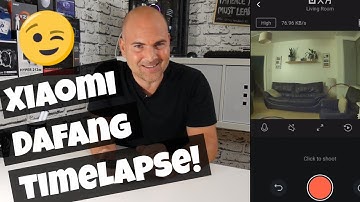 Xiaomi Dafang Time Lapse Opname Tutorial & Demo - Goedkope Time Lapse Thuis