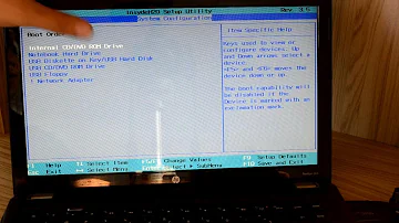 Qual a tecla para dar boot no notebook HP?
