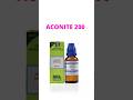 ACONITE NAPELLUS 200 #anxiety #fear #fever #youtubeshorts  #shorts #viral #saishreehomoeo