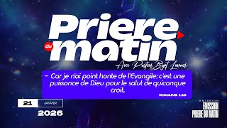 Download Lagu MERCI POUR L'EVANGILE SEIGNEUR - PRIÈRE DU MATIN - MERCREDI 21 JANVIER 2026 - FRERE BIGOT LUXONER MP3