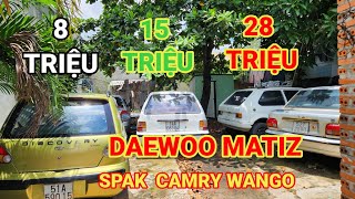 8 triệu cũng có ô tô cũ daewoo matiz chevolet spak 0796822220 @OTODUYANH @otocuduyanh