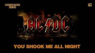 You Shook Me All Night - AC DC - Backingtrack