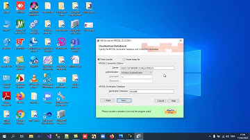 تحويل اي قاعدة بيانات اكسس Access الى  SQL  سيكوال سيرفر مع البرنامج