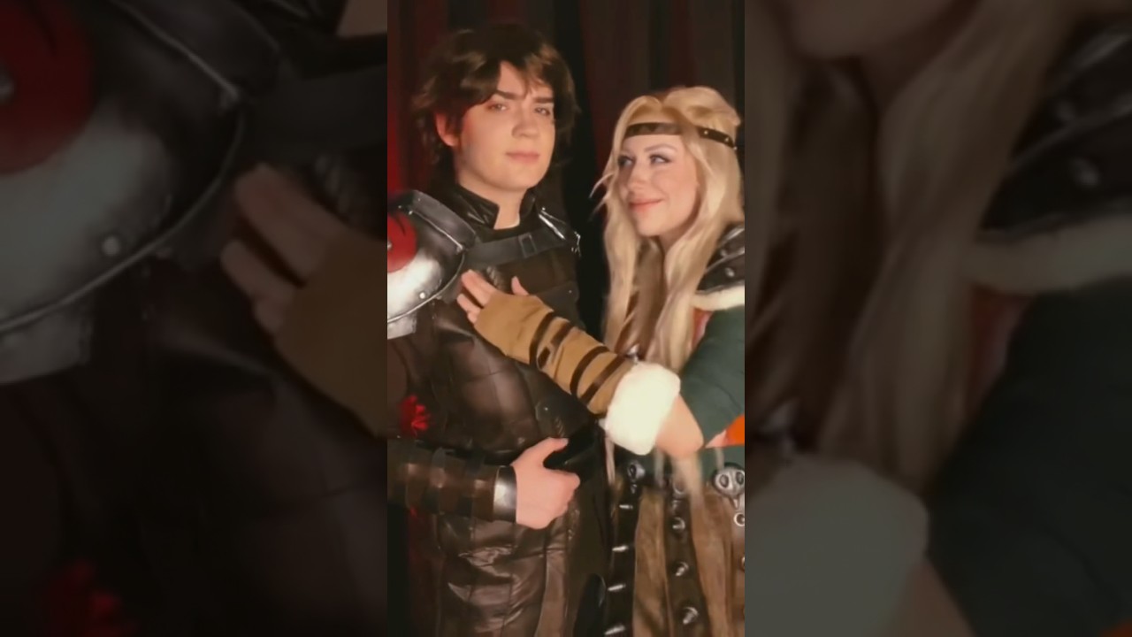 HOW TO TRAIN YOUR DRAGON COSPLAY #hiccup #astrid #hiccstrid #hiccuphaddock
