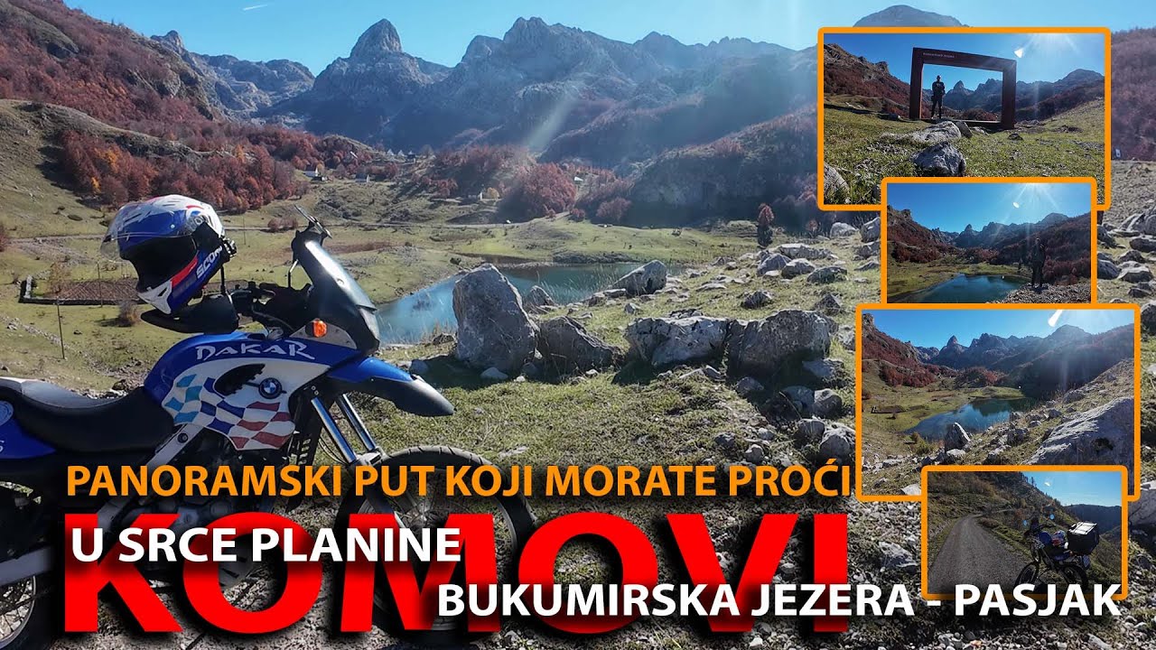 PANORAMSKI PUT KOJIM MORATE PROĆI - Komovi - Pasjak - Bukumirska jezera