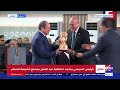 رئيس اتحاد نقابات عمال مصر ي هدي الرئيس السيسي درعا تذكاريا خلال احتفالية عيد العمال رئيس اتحاد نقابات عمال مصر ي هدي الرئيس السيسي درعا تذكاريا خلال احتفالية عيد العمال