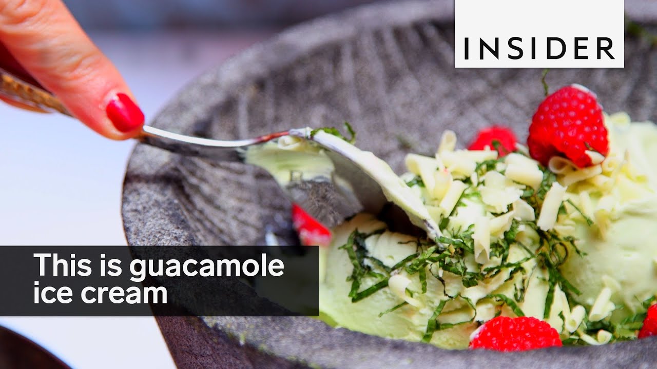 This is guacamole ice cream YouTube