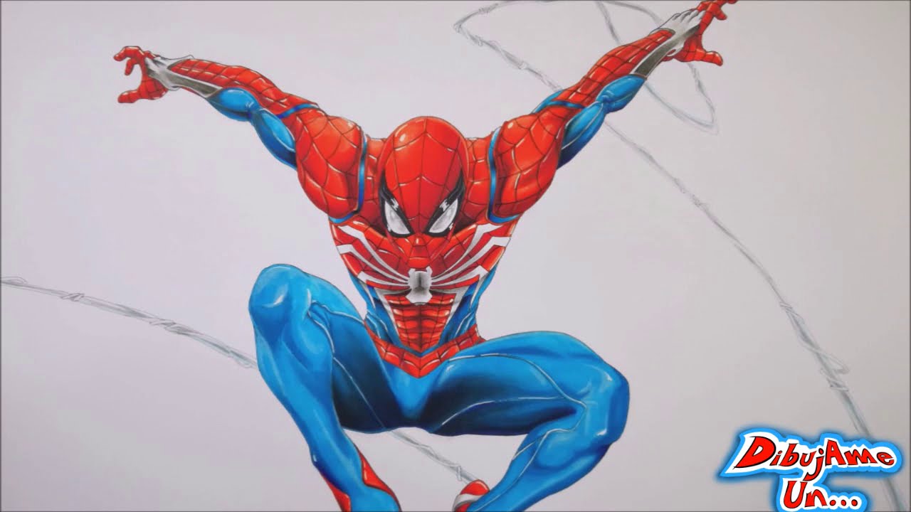 Dibujando a SPIDER-MAN 2018 Marvel FanArt con Sharpie | Drawing Marvel´s  Spider-Man | DibujAme Un - thptnganamst.edu.vn