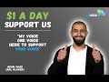 Donate 1 a day to myvoice media