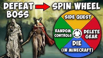 Elden Ring Randomizer, but I spin this wheel each boss