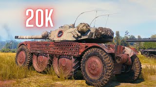 World of Tanks Panhard EBR 105 - 20K Assist + Damage & Panhard EBR 105 - 16.9K