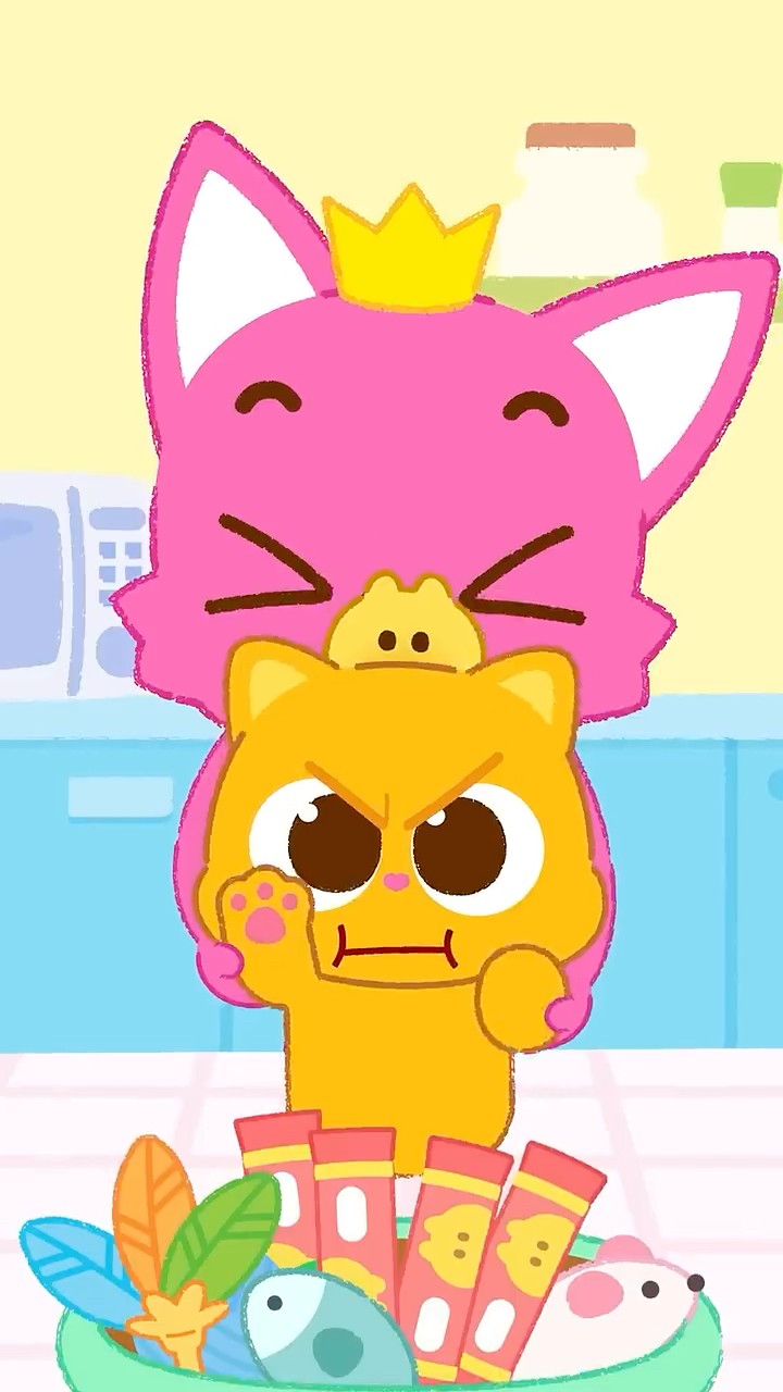 Ninimo, my tiny little cat ?? #ninimo #pinkfong