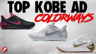 best kobe ad colorways