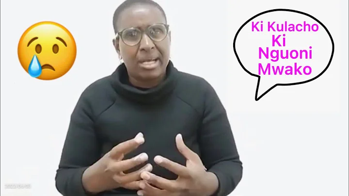 Ki kulacho Ki Nguoni Mwako.