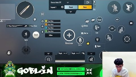 Soul Goblin New Sensitivity & Soul Goblin new 4 finger claw control code | goblin sensitivity bgmi