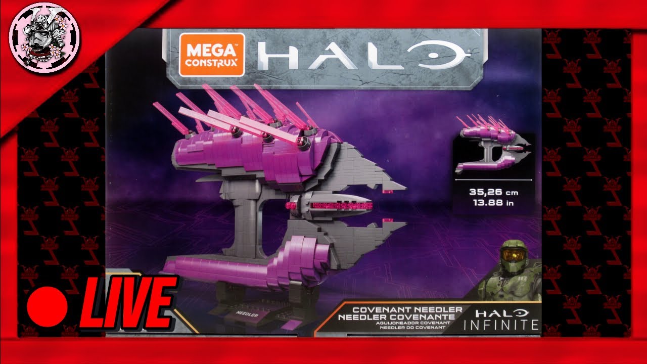 Let’s Build Mega Construx HALO Infinite Covenant Needler EP. 5
