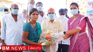 MLA Vidadala Rajini Distribute Essential Goods to Poor Peoples || Bezawada Media