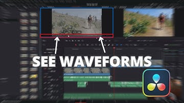 How to See Waveforms in the Source Viewer in Davinci Resolve (Quick Tutorial)