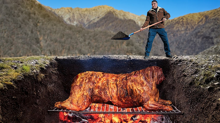 We've Cooked an Entire 500kg Bull Underground! A Grand Dish