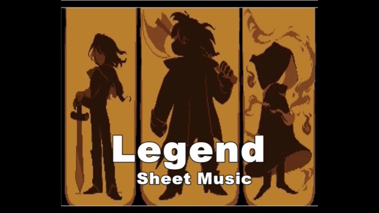 Legend / Sheet Music [Delta rune / 델타룬] - YouTube