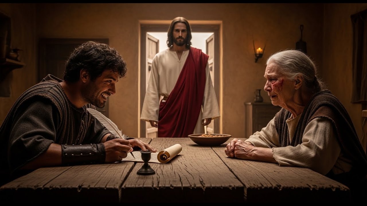 « Signe ces papiers ou pars » : le fils menace — puis Jésus change tout