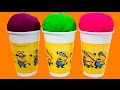 Play-Doh Ice Cream Minions Cups Surprise Eggs