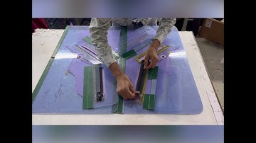 #Template pattern#Double bon attach without mark,Lesar cutting, Pocket felap attach together