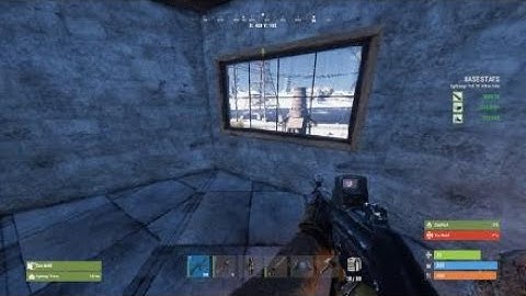 1v5 raid defense Rust Console Edition Part 1/2