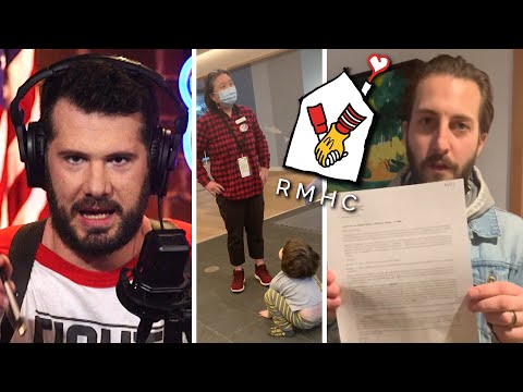 MEDICAL FASCISM: Ronald McDonald House Kicks Out Unvaxxed Families! | Louder With Crowder