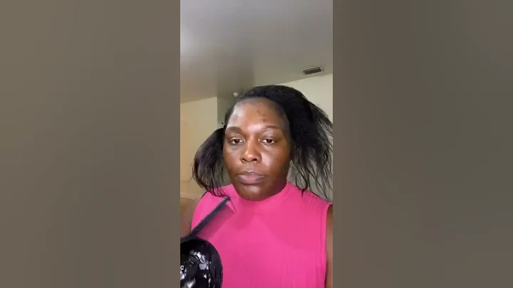 Trying This Trending Protective Style #shorts  #braids