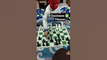 chessmate 11 moves #yt #chess ##chessgame #pragg #youtubeshorts #shorts #squidgame #chesscom
