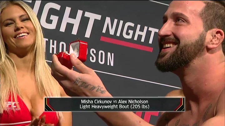 Fight Night Las Vegas: Alex Nicholson Wedding Prop...